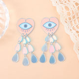 4 Pcs Acrylic Heart Charms for Jewelry Making