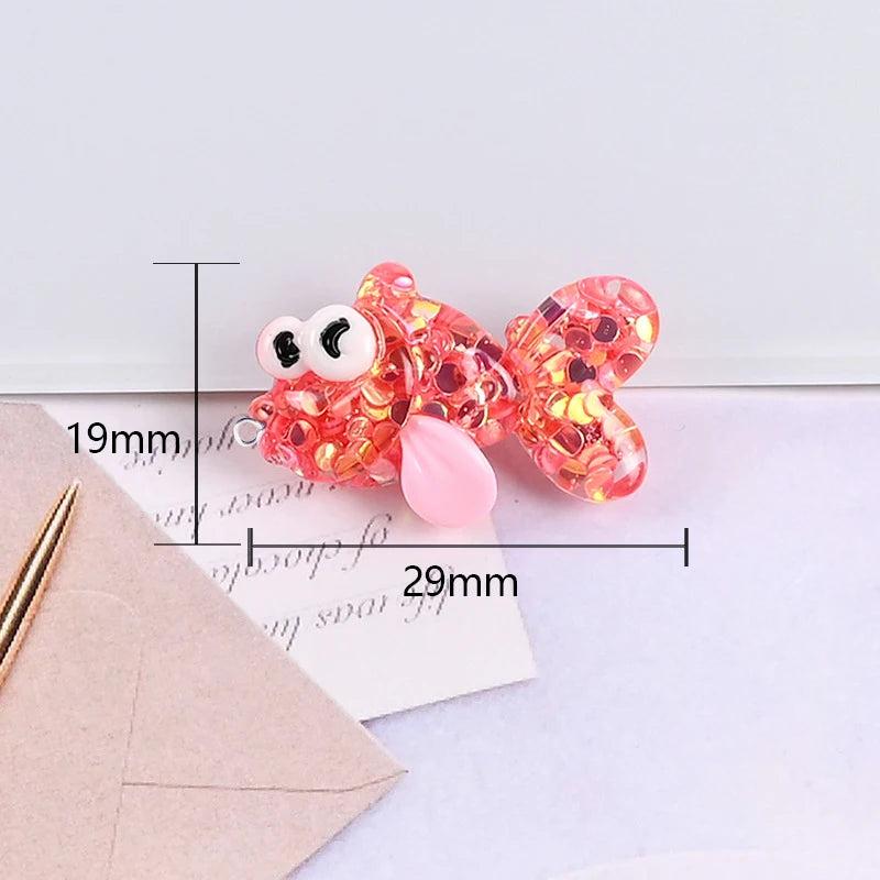 10pcs Ocean Series Charms Pendant for DIY Jewelry Making
