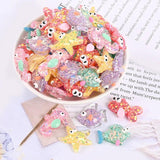 10pcs Ocean Series Charms Pendant for DIY Jewelry Making