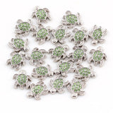20pcs Sea Turtle Floating Charms for Memory Lockets