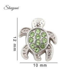 20pcs Sea Turtle Floating Charms for Memory Lockets
