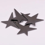 6pcs Geometric Star Earrings & Necklace Pendant DIY Jewelry Making Accessories