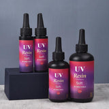 UV Resin Glue Crystal Clear Ultraviolet Curing Epoxy Resin Flexible UV Glue