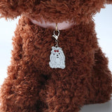 5PCS French Bulldog Cat Dogs Pet Friends Keyring Jewelry Bag Diy Dog Tag