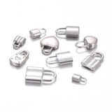 10pcs Stainless Steel Lock Charm DIY Pendant Jewelry Making