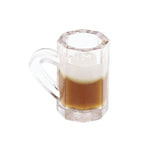 10pcs 3D Beer Cup Charms for DIY Earring Keychain Making