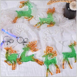 Christmas Elk Epoxy Resin Mold DIY Jewelry Making Tool