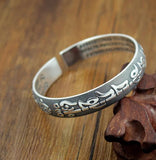 Om Mani Padme Hum Bangle Buddhist Bracelet