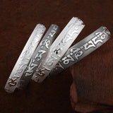 Om Mani Padme Hum Bangle Buddhist Bracelet