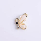 10 Metal Dragonfly Butterfly Pendant Charms for DIY Jewelry Making