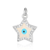 3pcs/Lot Copper Zircon Charms for DIY Jewelry Making