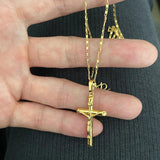 24k Cross Necklace Plated Jewelry for Couples