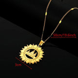 Yezidi Faith Pilgrimage Stainless Steel Necklace