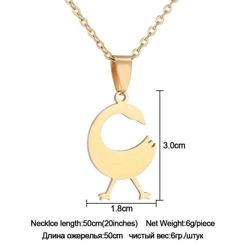 African Symbol Necklaces Adinkra Sankofa Ethnic Jewelry