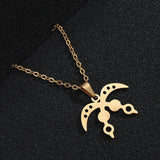 African Symbol Necklaces Adinkra Sankofa Ethnic Jewelry