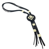 Rubber Jewelry Gothic Sweater Chains Big Necklaces Women Long Necklace