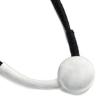 Big Round Metal Pendant Necklace Women Jewelry