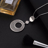 Crystal Pendant Long Necklace Chain Jewelry for Women