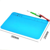 Heat Resistant Silicone Mat for Watch Repair Work