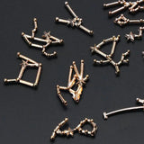 Constellation Metal Epoxy Mold Open Bezel Charm Jewelry Making
