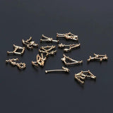 Constellation Metal Epoxy Mold Open Bezel Charm Jewelry Making