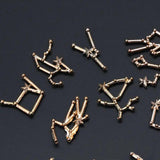 Constellation Metal Epoxy Mold Open Bezel Charm Jewelry Making