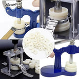 20Pcs Watch Crystal Back Case Cover Screw Press Presser Close Dies Kit