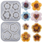 Sakura Hollow Flower Pendant Silicone Mold for Epoxy Resin Shaker Jewelry
