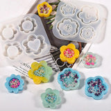 Sakura Hollow Flower Pendant Silicone Mold for Epoxy Resin Shaker Jewelry