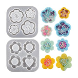 Sakura Hollow Flower Pendant Silicone Mold for Epoxy Resin Shaker Jewelry