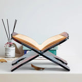 Silicone Mold Carved Eid Resin Quran Folding Book Stand Holder