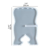 Silicone Mold Carved Eid Resin Quran Folding Book Stand Holder