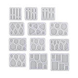 Earring Pendant Resin Casting Mold DIY Necklace Keychain