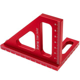 Woodworking Square Protractor Miter Triangle Ruler