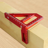 Woodworking Square Protractor Miter Triangle Ruler