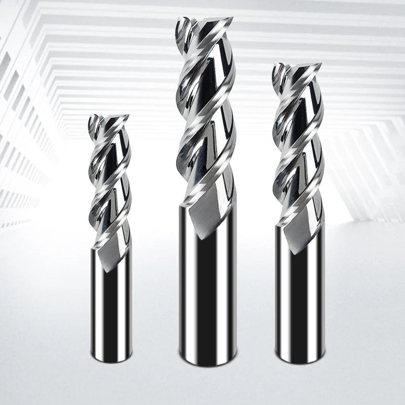 Hrc55 1-20mm 3 Flute Carbide End Mill for Aluminum and Wood