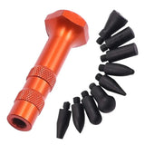 Dent Removal Tools Dent Repair Kit Tap Down Tools 9 Heads Tips Rubber Hammer