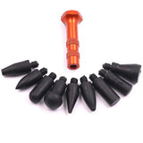 Dent Removal Tools Dent Repair Kit Tap Down Tools 9 Heads Tips Rubber Hammer