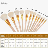 Pottery Tools Wool Brush for Ceramic Glaze/Painting