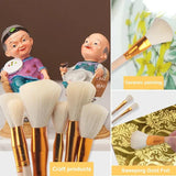 Pottery Tools Wool Brush for Ceramic Glaze/Painting