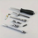 46pcs Socket Wrench Set Car Repair Tool Ratchet Screwdriver Combination