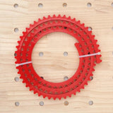 Flexible Curve Template Guide for Wood Board Cutting