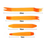 4Pcs Car Audio Disassembly Tool Pry Bar Panel Clip Crowbar