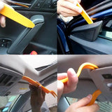 4Pcs Car Audio Disassembly Tool Pry Bar Panel Clip Crowbar