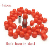 Car Dent Repair Tool Set with Hook, Hammer, Replacement Head - 48/30pcs