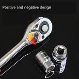 Socket Wrench Set Extension Rod Ratchet Spanner Car Motorcycle Repair Tool