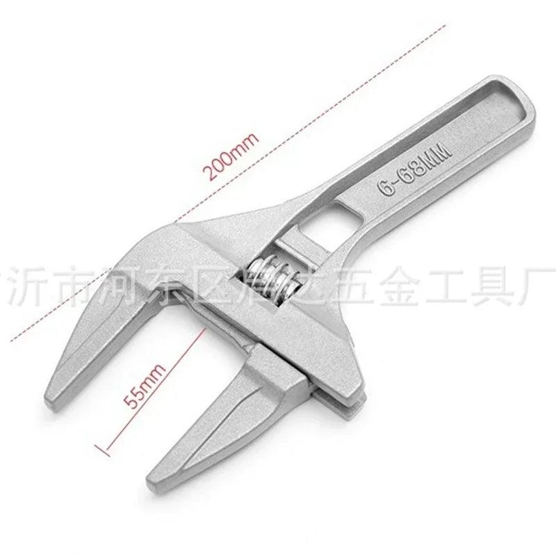 20MM Large Opening Bathroom Wrenches Adjustable Short Handle Wren