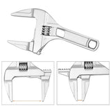 20MM Large Opening Bathroom Wrenches Adjustable Short Handle Wren