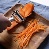 Stainless Steel Double-Head Vegetable Peeler