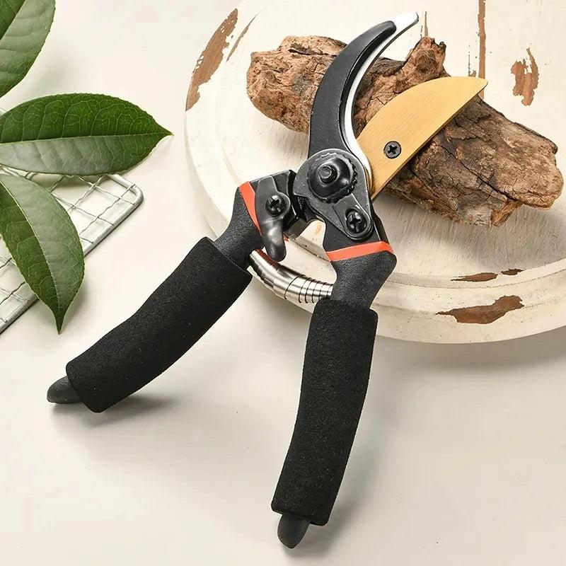 Anti-Slip Pruning Shears Labor-saving Cutting Tools Garden Scissor Maintenance